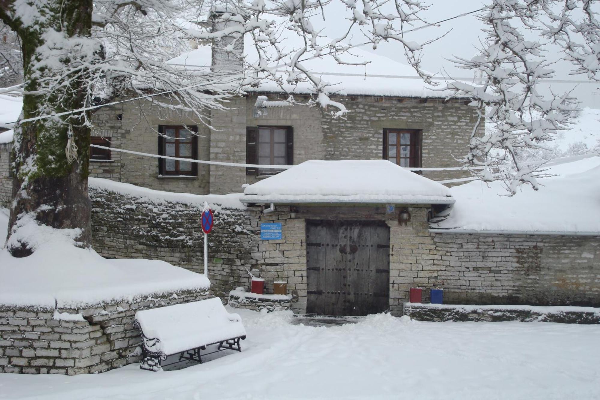 Hotel Archontiko Tzoufi Kepésovon Exteriér fotografie